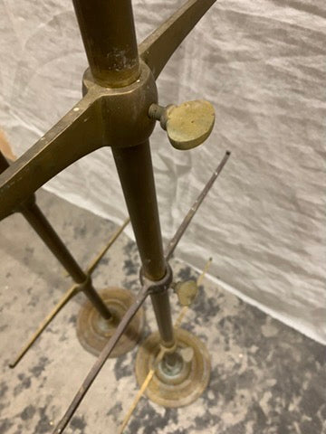 Set of Brass Shelf Holders