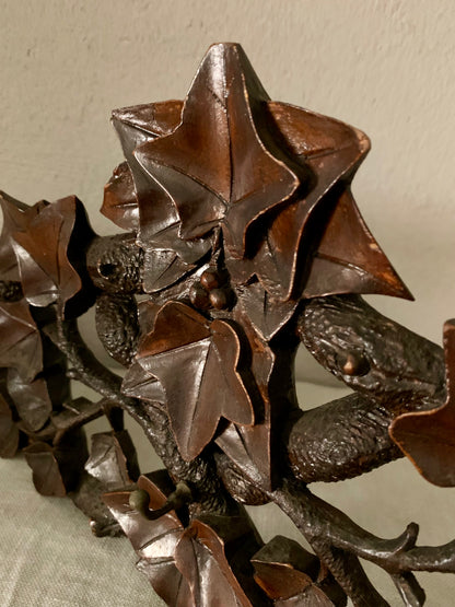 Black Forest Handcarved Wall Plaque