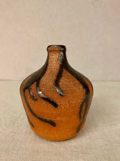 Ceramic Vase with Running Glaze, by Gertrud Vasegaard