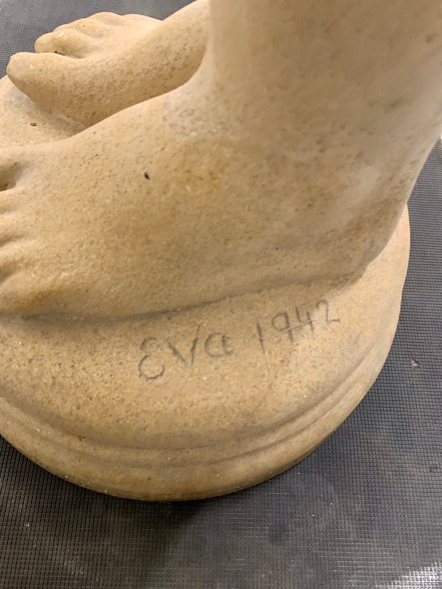 Eve statue by Matilius Schack Elo, 1942