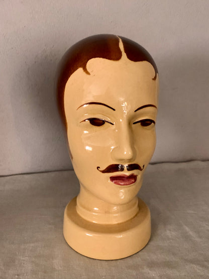 Mannequin Head for Hats - Art Deco Style