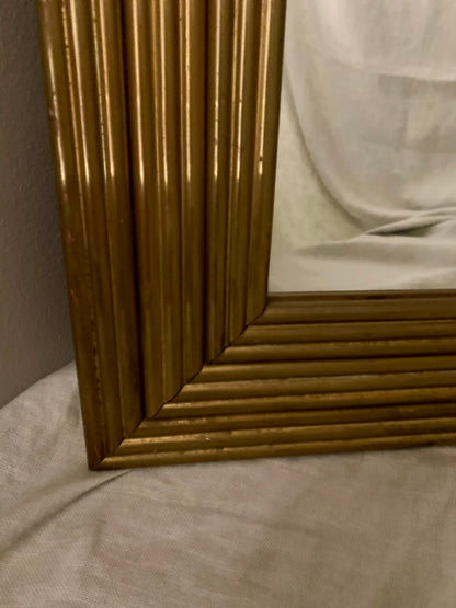 French Brass Bistro Mirror