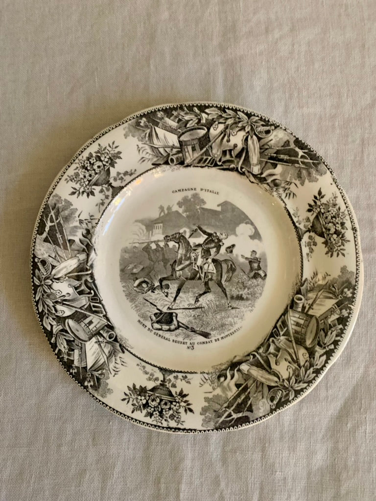 19th Century Earthenware Plate