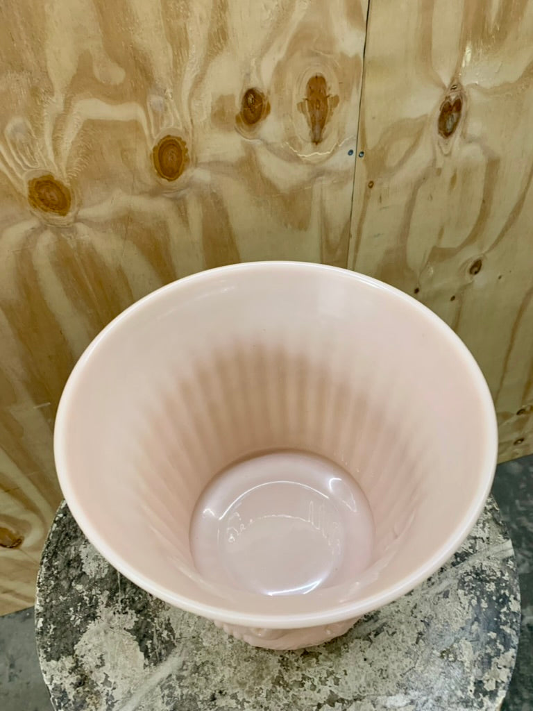 French Opal Glass Cachepot/Pot Cover