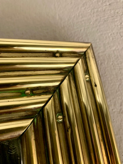 French Brass Bistro Mirror