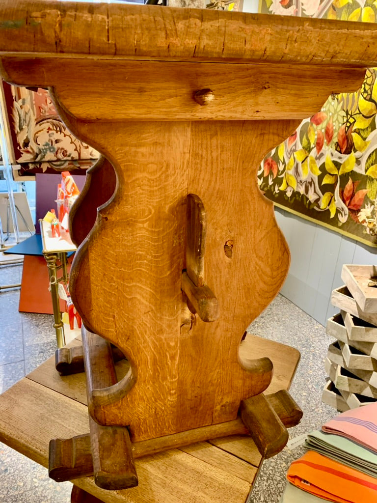 Rustic Chunky Oak Table