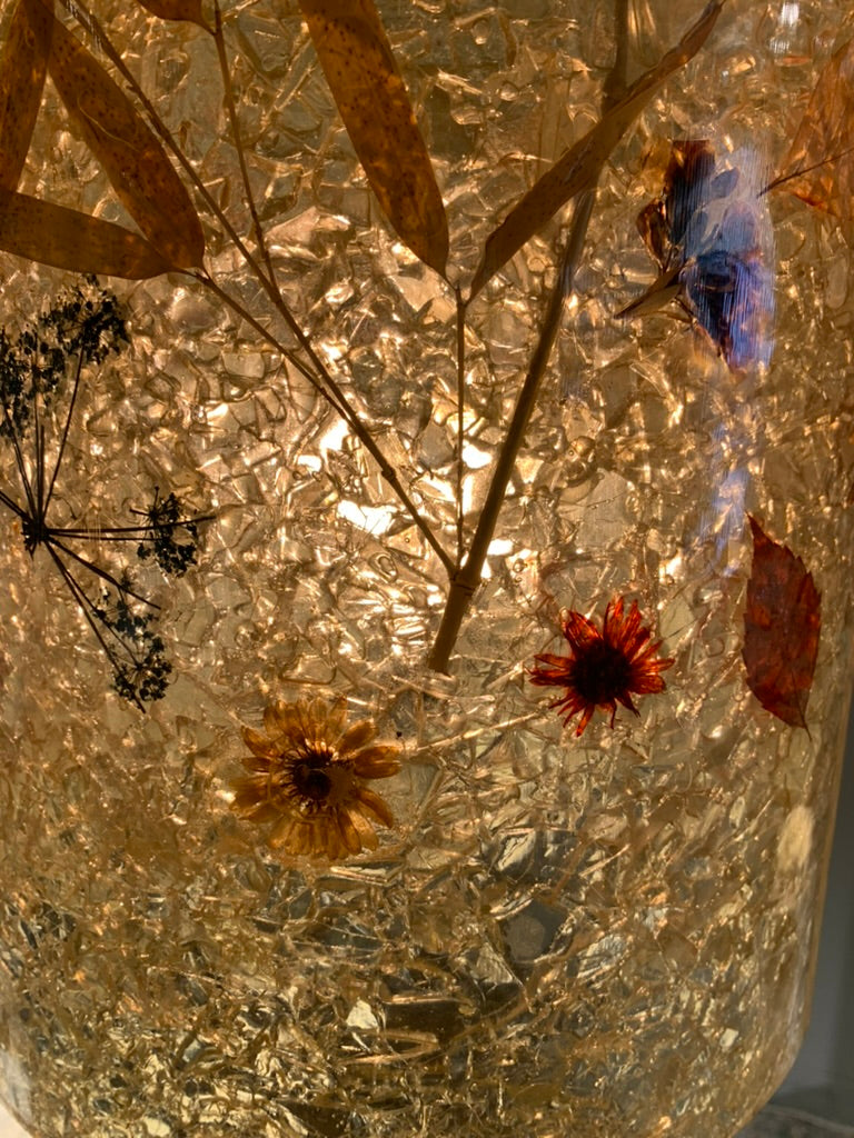 1960-70s Large French Ceramic and Resin lamp