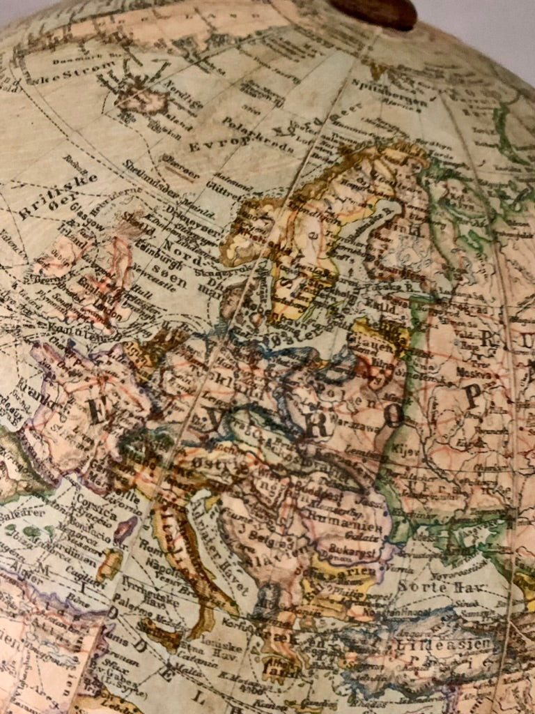 Antique Danish Globe