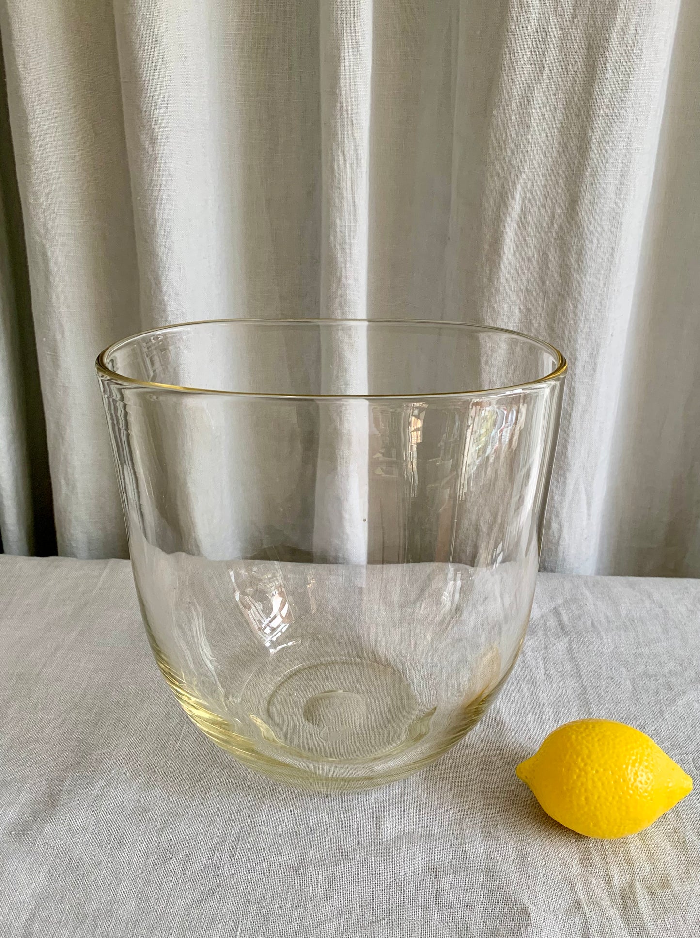 Vintage Mouth-blown Glass Vase