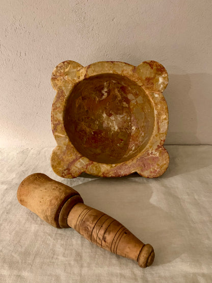 French Marble Mortar