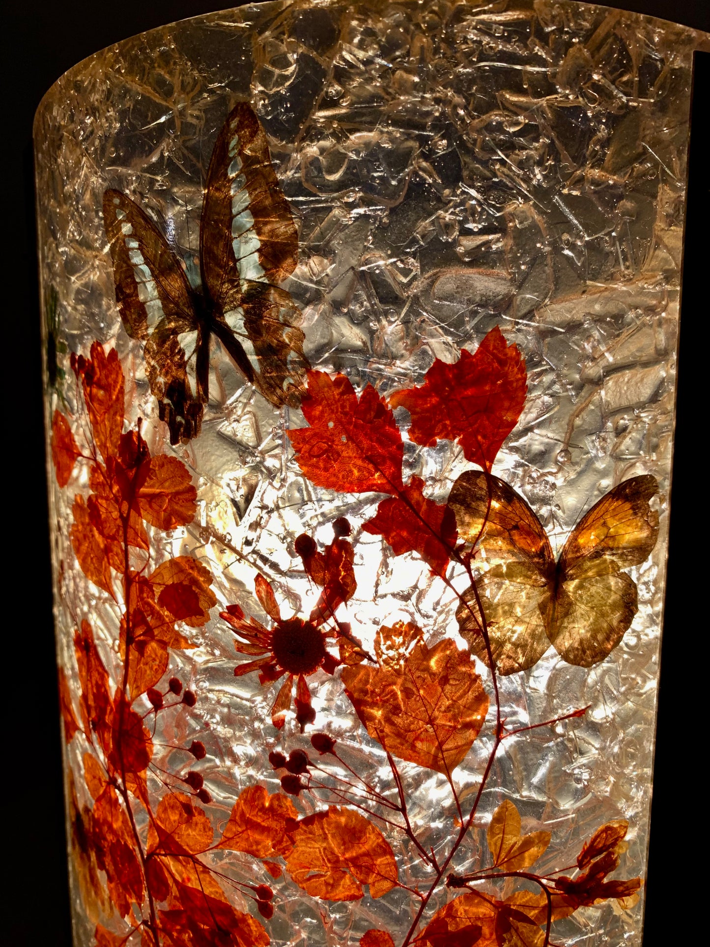 1960-1970s Resin Corner Lamp