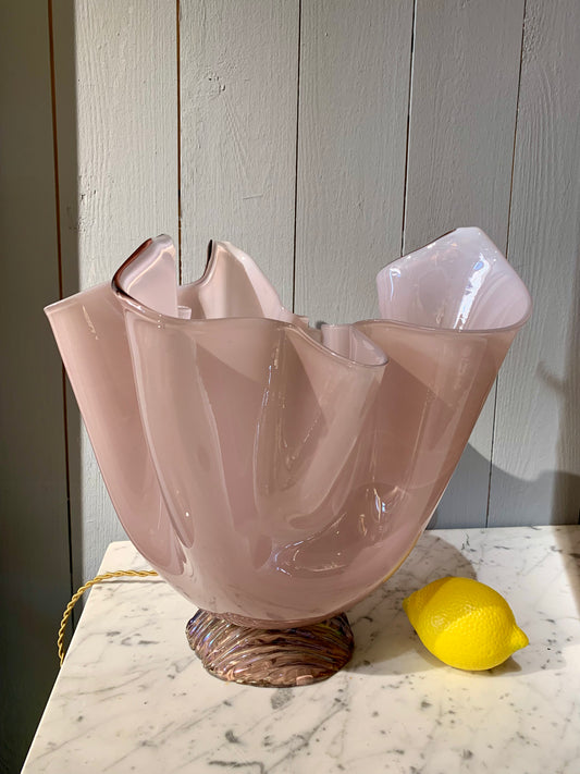 1950s Murano "Fazzoletto" or "Handkerchief" Lamp by Fulvio Bianconi, Venini