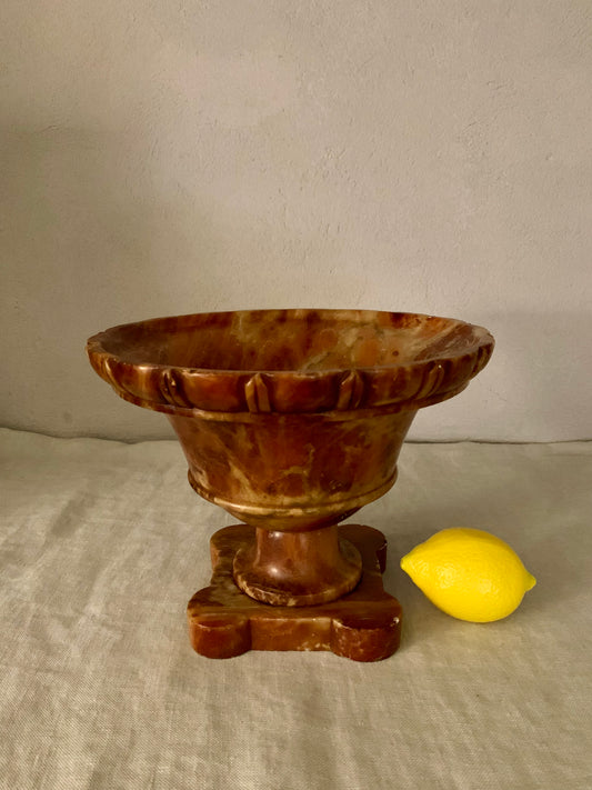 Vintage Alabaster Centerpiece