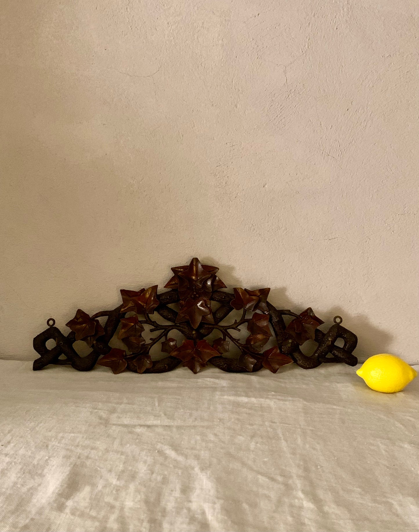 Black Forest Handcarved Wall Plaque