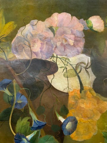 Flower and fruit nature morte
