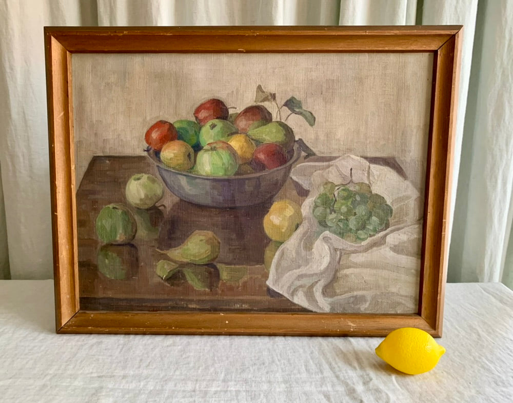 Vintage Still Life Painting