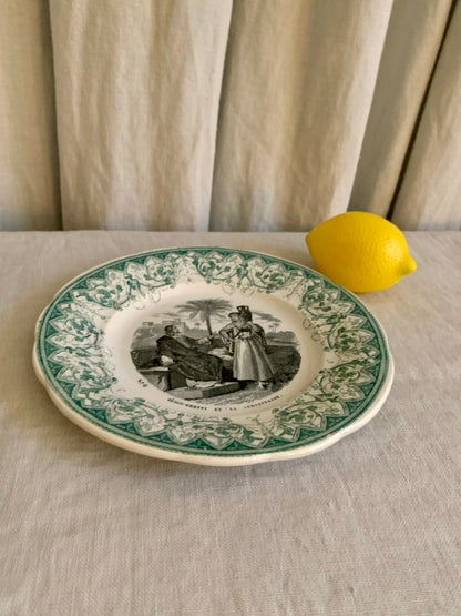 19th Century Earthenware Plate