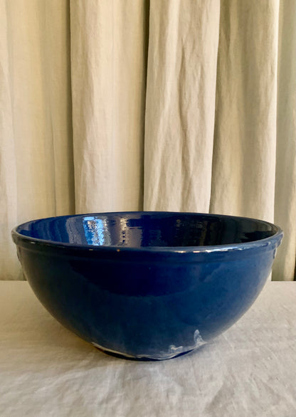 Vintage Glazed Ceramic Bowl