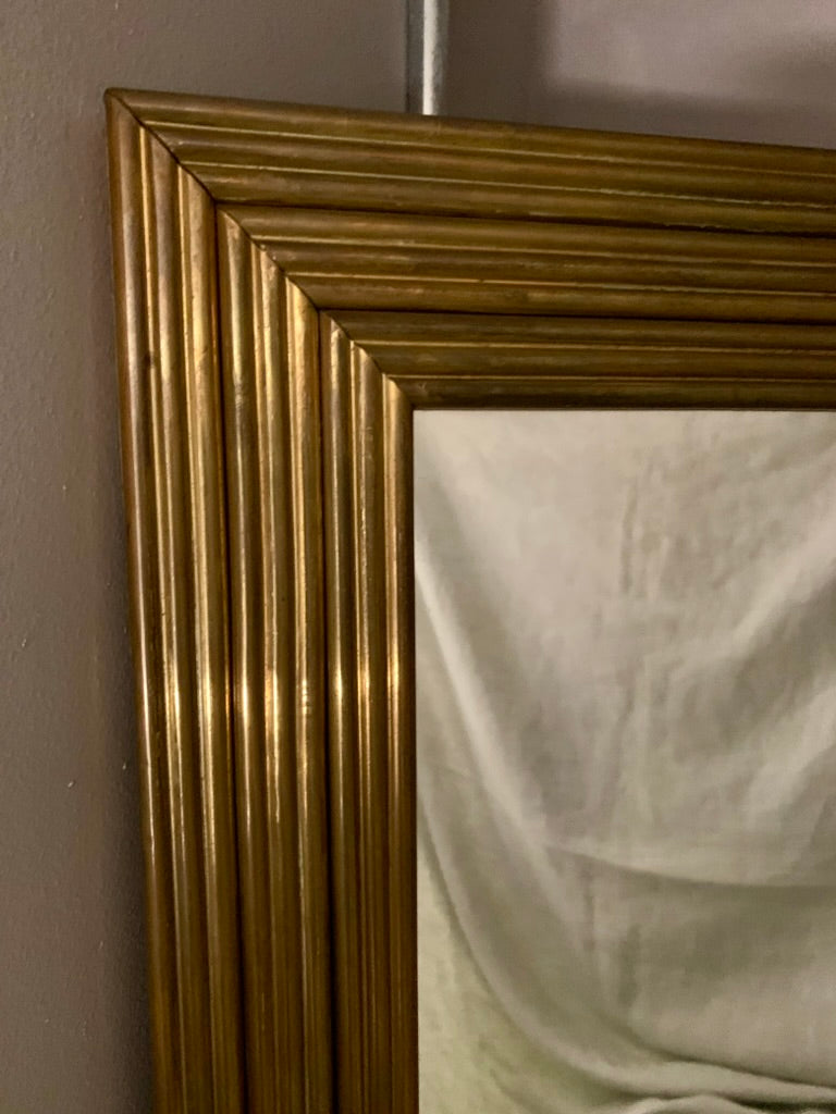 French Brass Bistro Mirror