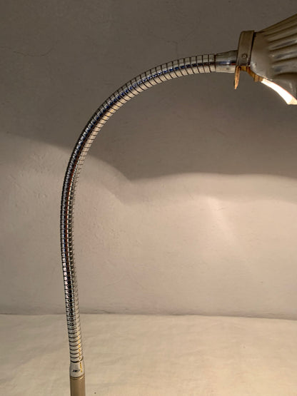 1930's French Chrome Desk Lamp