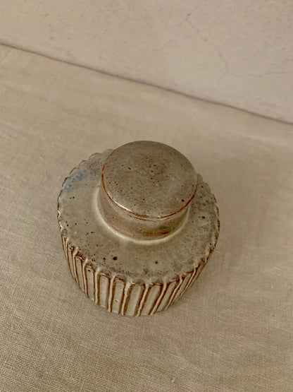 Ceramic Lidded Jar, by Gertrud Vasegaard