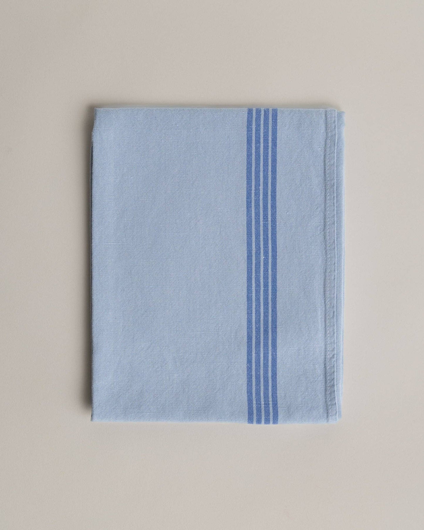 Tea Towel: Horizon / Blue stripes