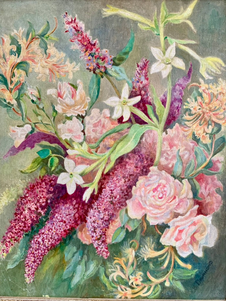 Vintage Flower Painting