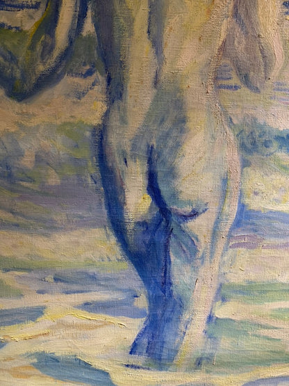 Oil painting by Ejnar Roepstorff Kragh, 1938