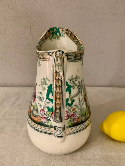 Pitcher with Chinoiserie Motive