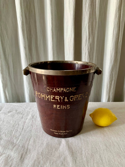 Vintage Bakelite Pommery & Greno Champagne Cooler