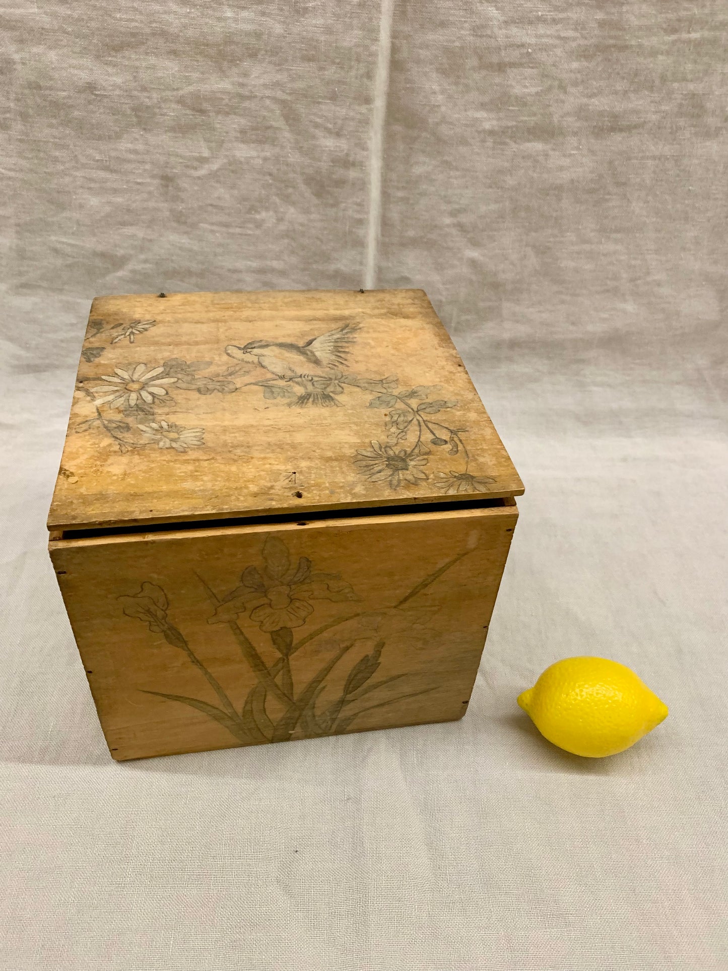 Decorated Tea Box
