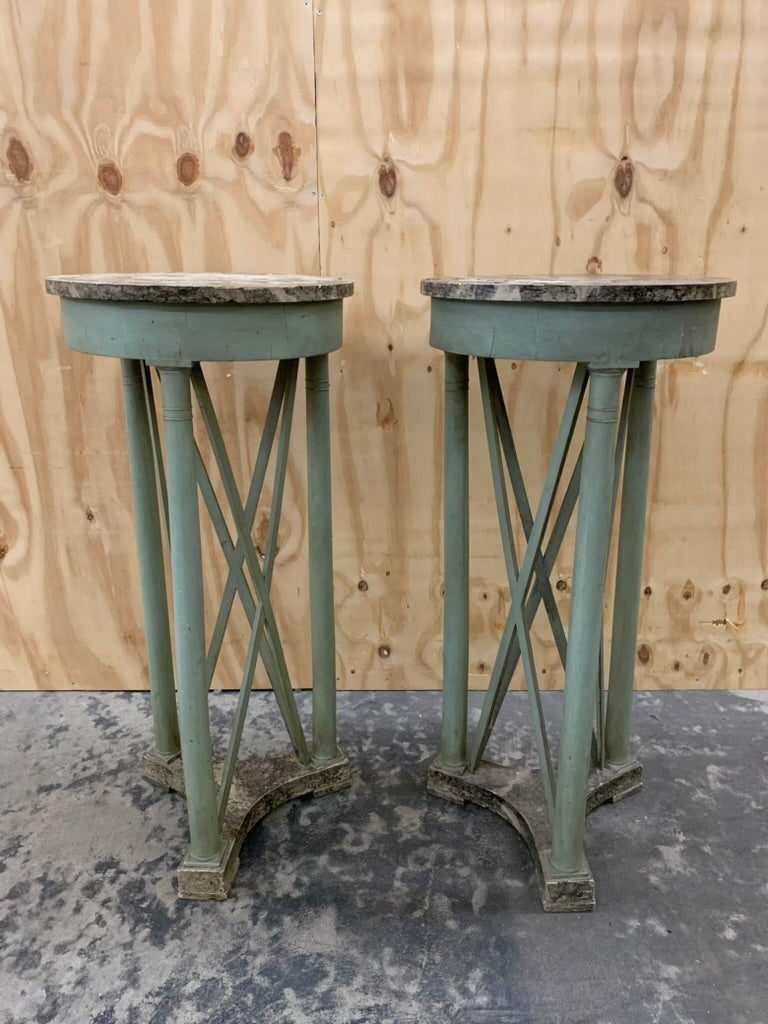 Pair of Antique French Pedestals