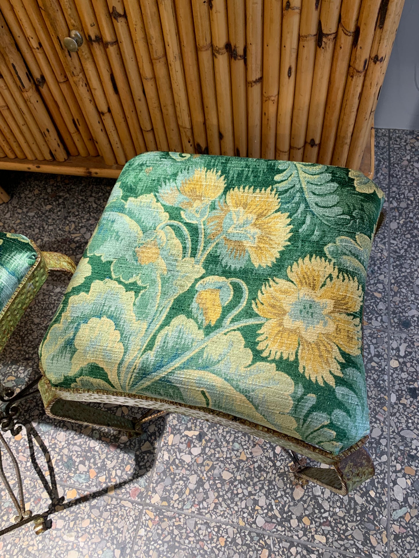 Pair of Italian Vintage Stools