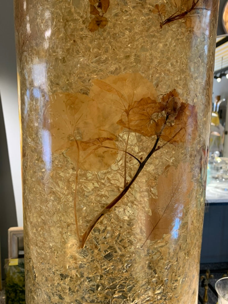 1960-70s Large French Ceramic and Resin lamp