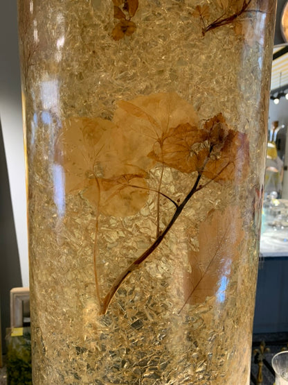1960-70s Large French Ceramic and Resin lamp