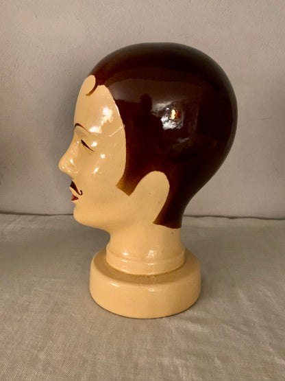 Mannequin Head for Hats - Art Deco Style