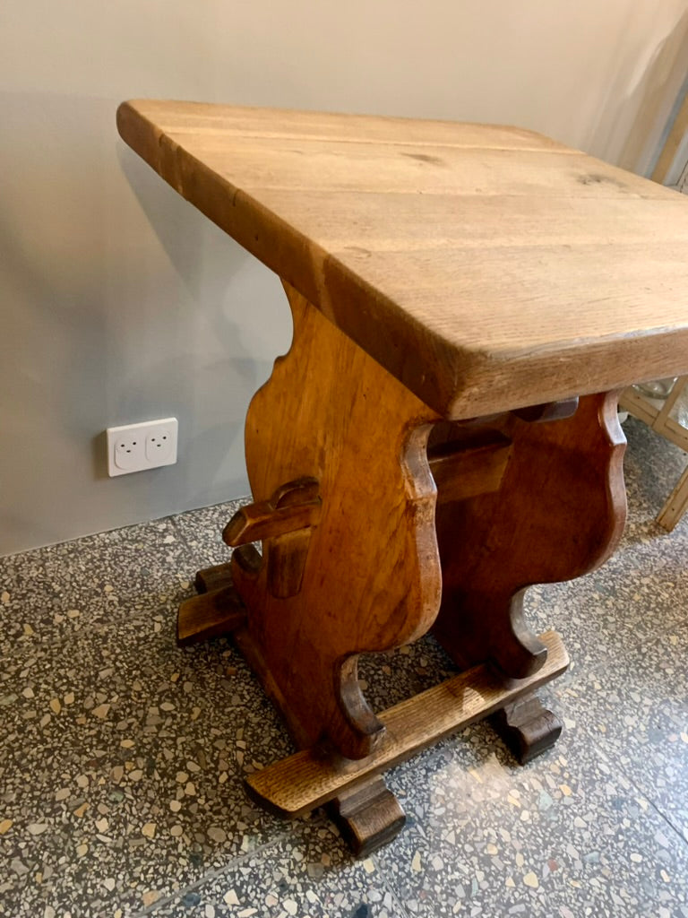 Rustic Chunky Oak Table