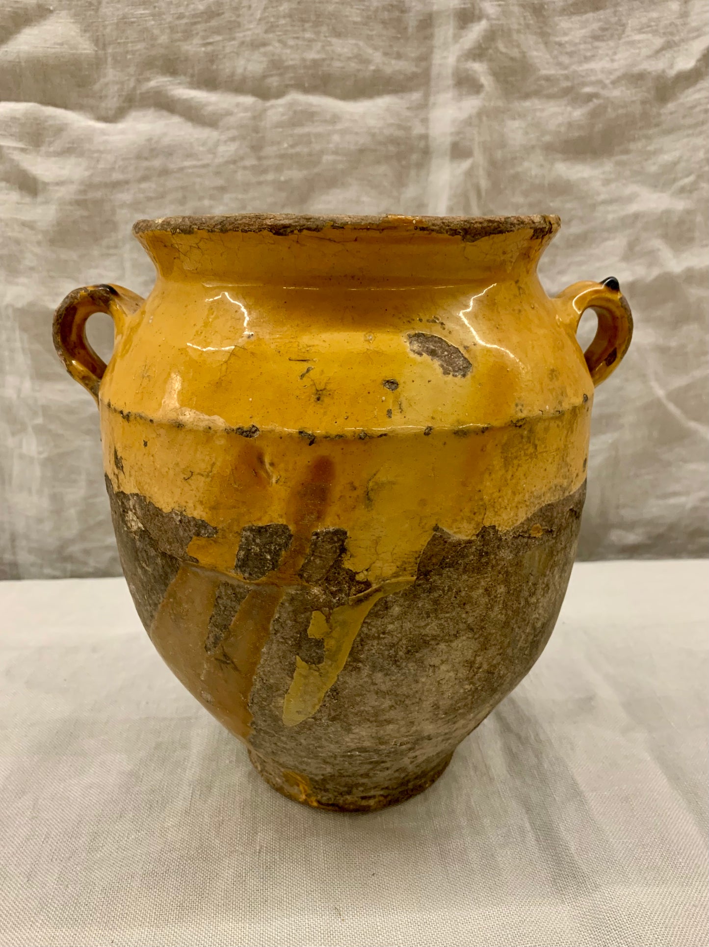 Earthenware Grease Pot - Pot á Graisse