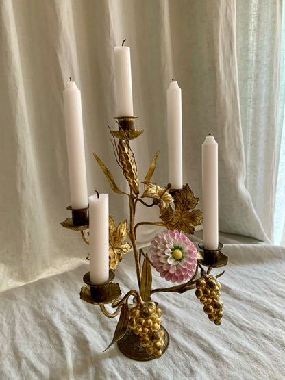 ANTIQUE FRENCH CHURCH CANDELABRA