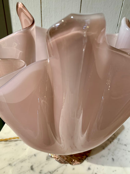 1950s Murano "Fazzoletto" or "Handkerchief" Lamp by Fulvio Bianconi, Venini
