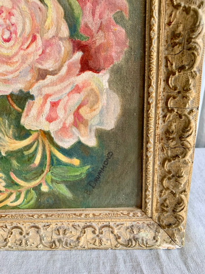 Vintage Flower Painting