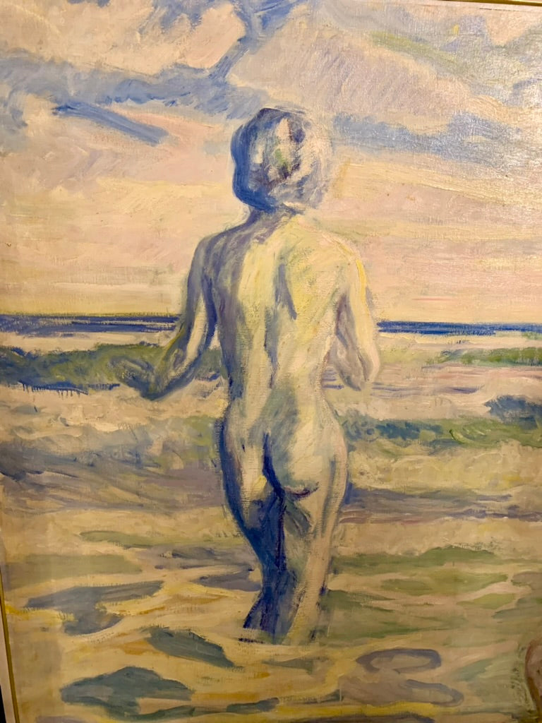 Oil painting by Ejnar Roepstorff Kragh, 1938