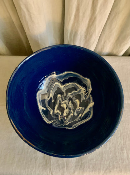 Vintage Glazed Ceramic Bowl