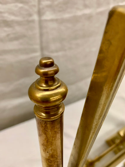 Brass Table Mirror