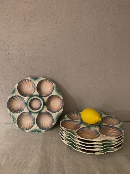 Earthenware Oyster Plate