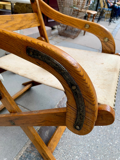 Oak Wood Folding Chair