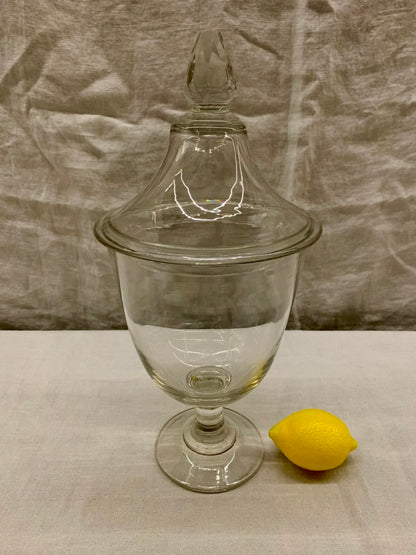 19th Century Apothecary Glass Jar