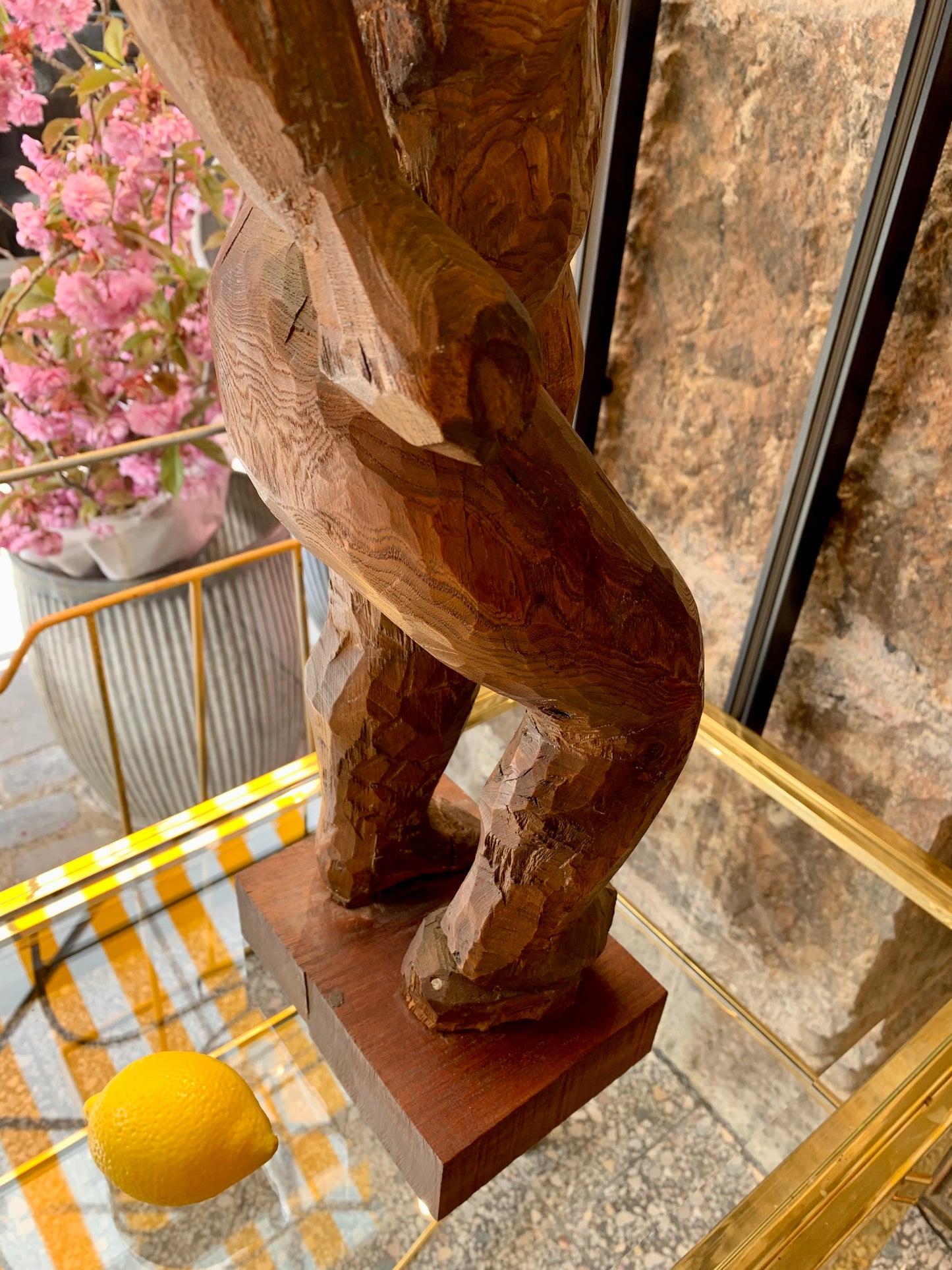 Hand-carved Wooden Sculpture
