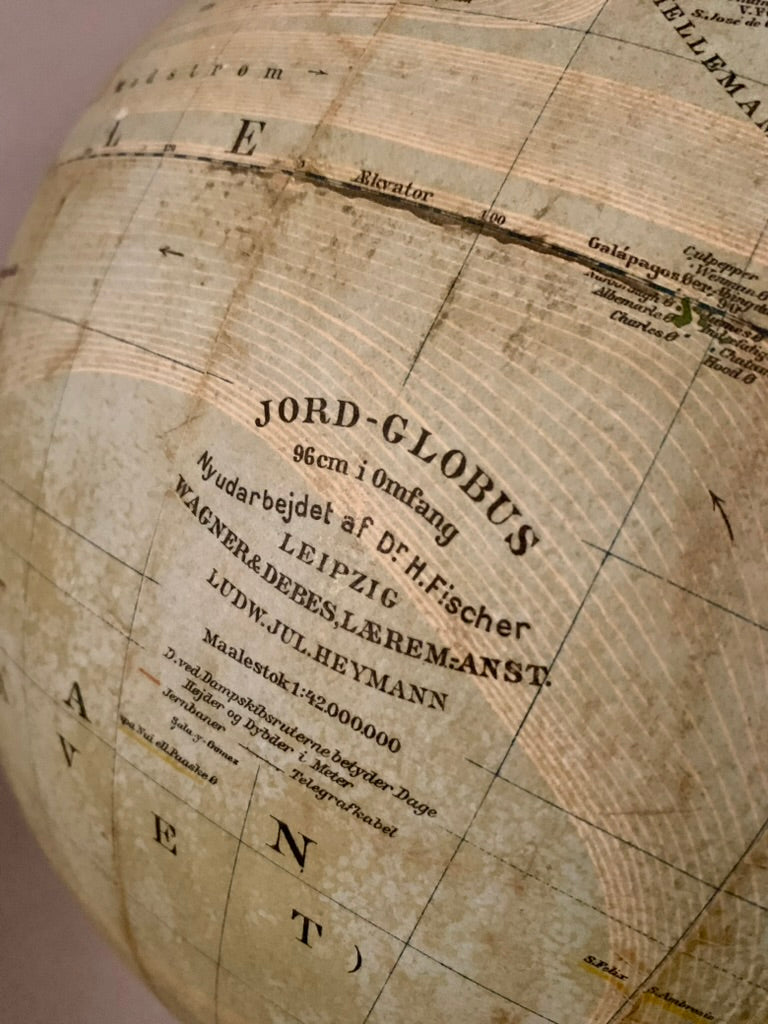 Antique Danish Globe