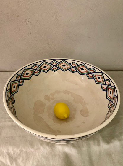 Large Swedish Earthenware Bowl - Gustavsberg